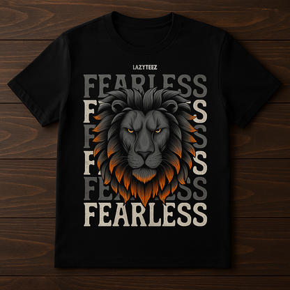 BE FEARLESS 💪! BEST QUALITY T SHIRT FOR YOUNGSTERS WITH ALL SIZES| LAZYTEEZ